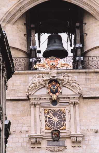 Dtails de la Grosse Horloge