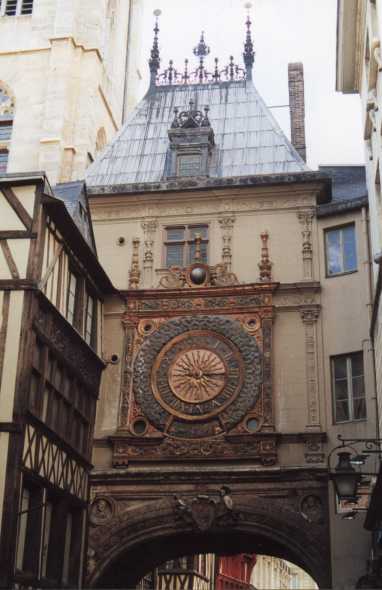 Vue rapproche du Gros Horloge