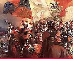 Bataille de Crecy - Photo utilise avec l'aimable autorisation du muse Jeanne d'Arc de Rouen
