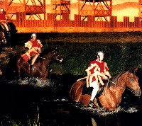 Prise d'Avaricum - Photographie utilise avec l'aimable autorisation de l'quipe du spectacle Jules Csar de Trans sur Erdre