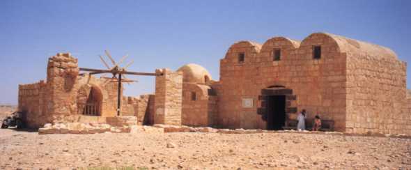 Qasr Amra - Photo utilisée avec l'aimable autorisation de N. Prigent Qasr Amra - Photo utilisée avec l'aimable autorisation de N. Prigent