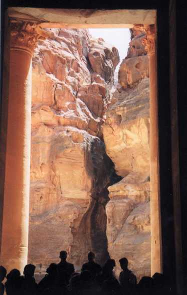 Le Siq - Photo utilise avec l'aimable autorisation de N. Prigent