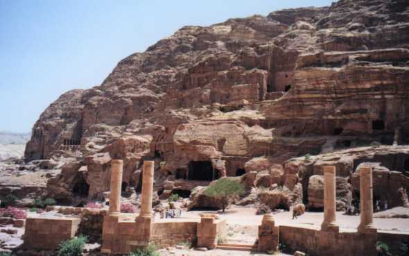 Falaise d'El Khubta - Photo utilise avec l'aimable autorisation de N. Prigent