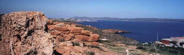 Vue sur la mer Ege